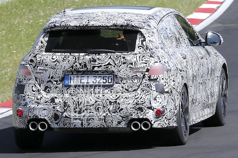 Nieuwe BMW 1-serie met minder camouflage de Ring op