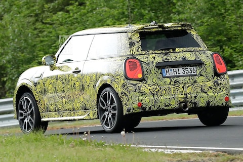 Nieuwe Mini Cooper S: sportieve benzineversie gesnapt