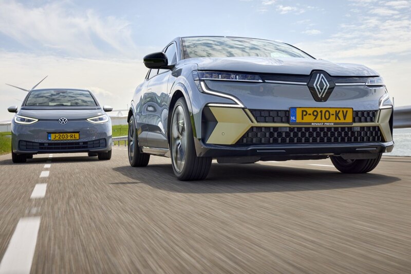 Volkswagen ID3 en Renault Megane E-Tech Electric