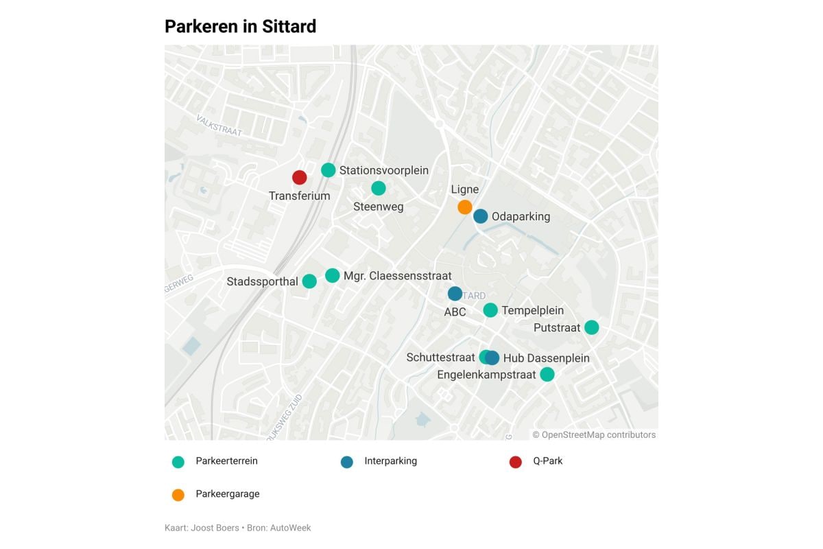 Parkeren in Sittard