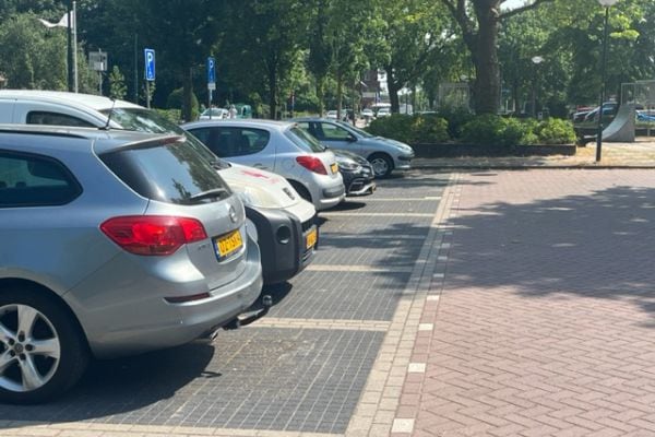 Parkeren haaks 