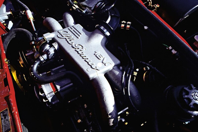 Alfa Romeo 33 boxermotor van de 1.7 16V