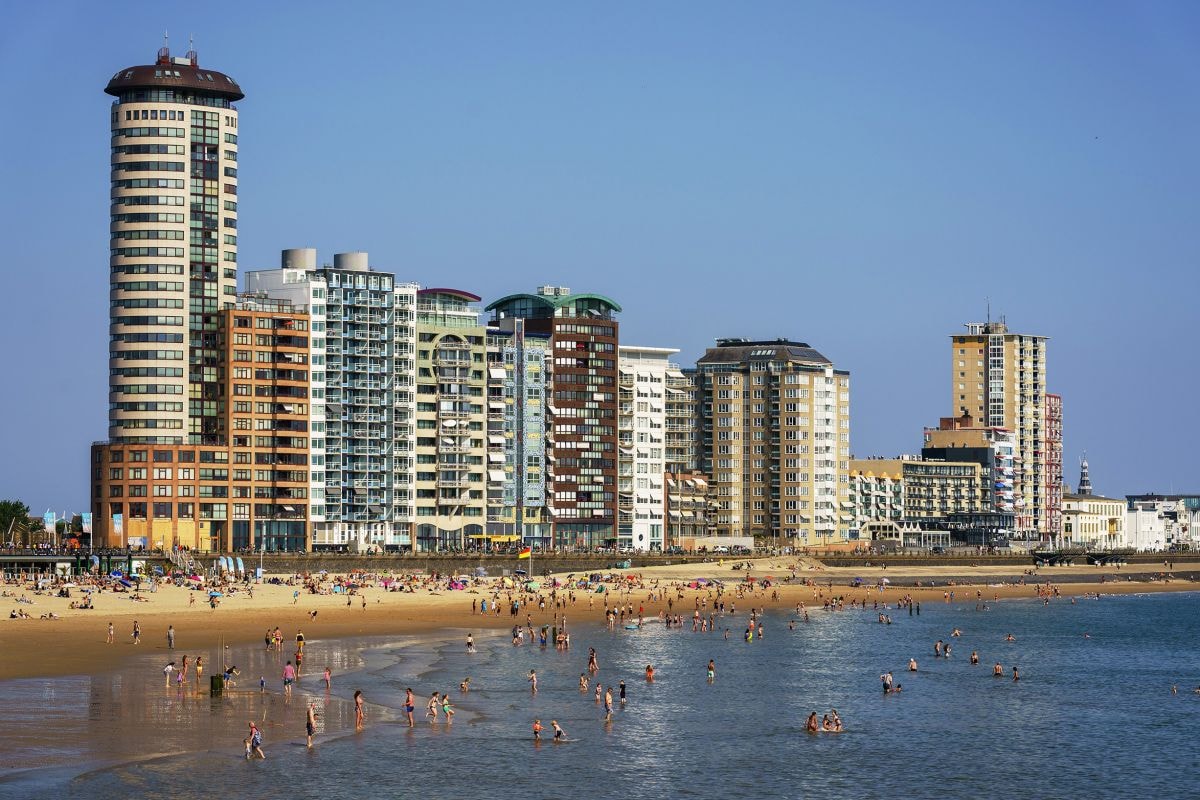 Parkeren in Vlissingen strand boulevard