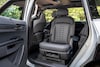 Kia EV9 bagageruimte, stoelen middelste zitrij omgedraaid