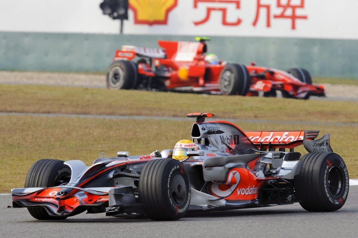 McLaren F1 Lewis Hamilton 2008 (ANP)