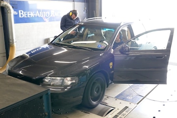 Volvo V70 2.4 T (2001) - Op de Rollenbank