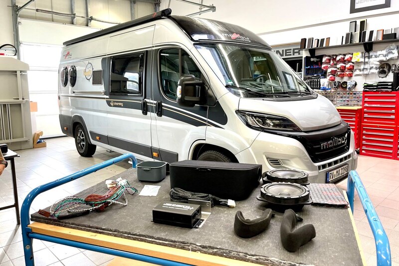 Audio upgrade camper - inbouw apparatuur