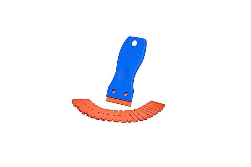 Stickers verwijderen - vignetschraper