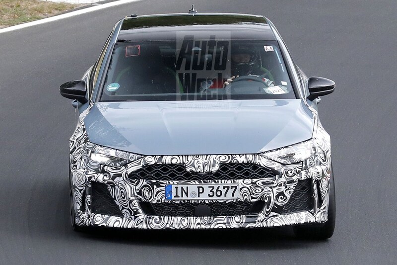 Audi RS3 spyshots