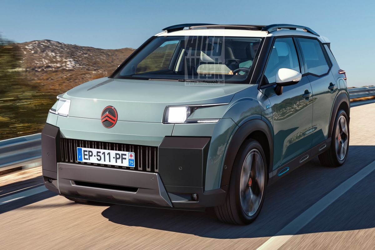 Citroen e-C3 (illustratie: Larson)