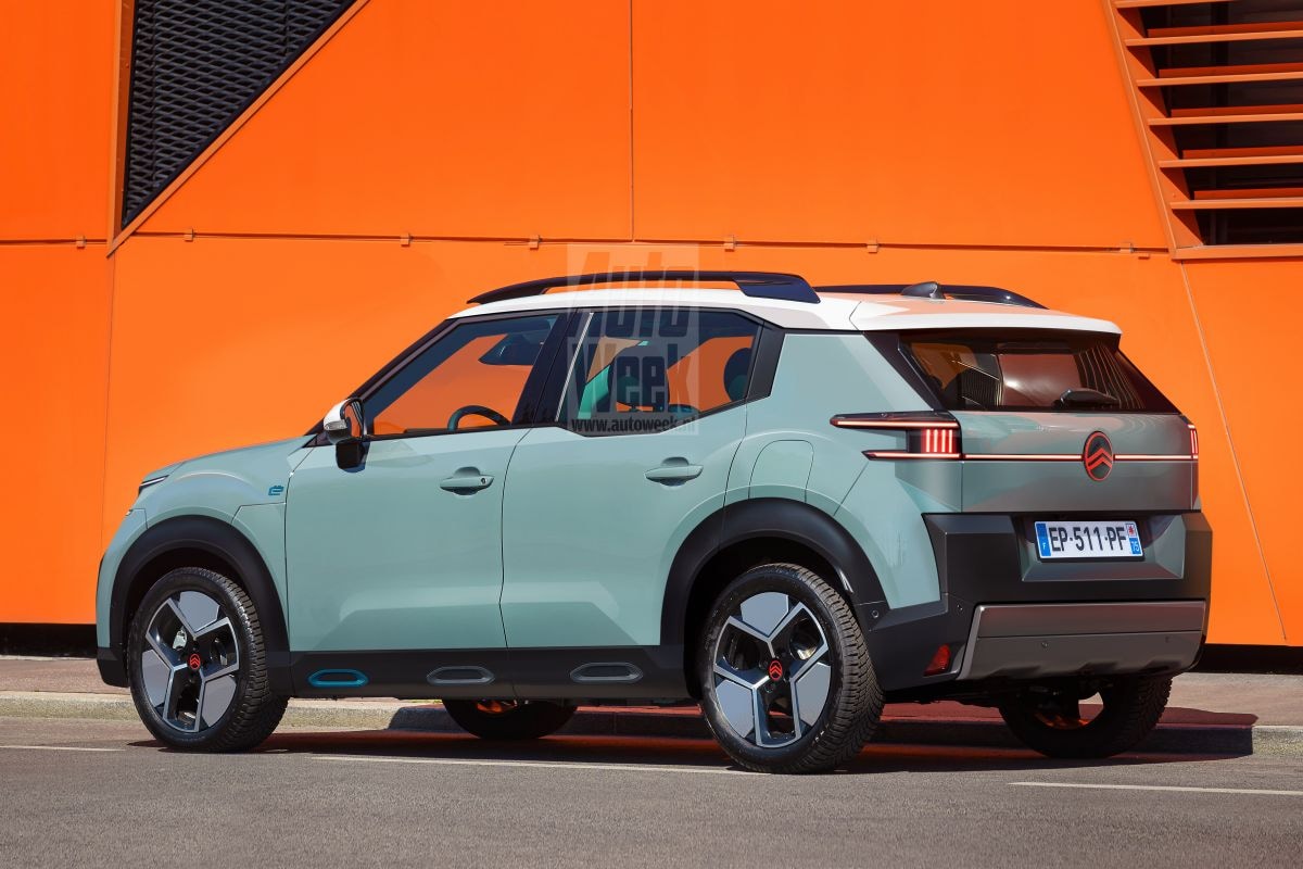 Citroen e-C3 (illustratie: Larson)