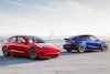 Tesla line-up modellen serie sexy