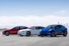 Tesla line-up modellen serie sexy