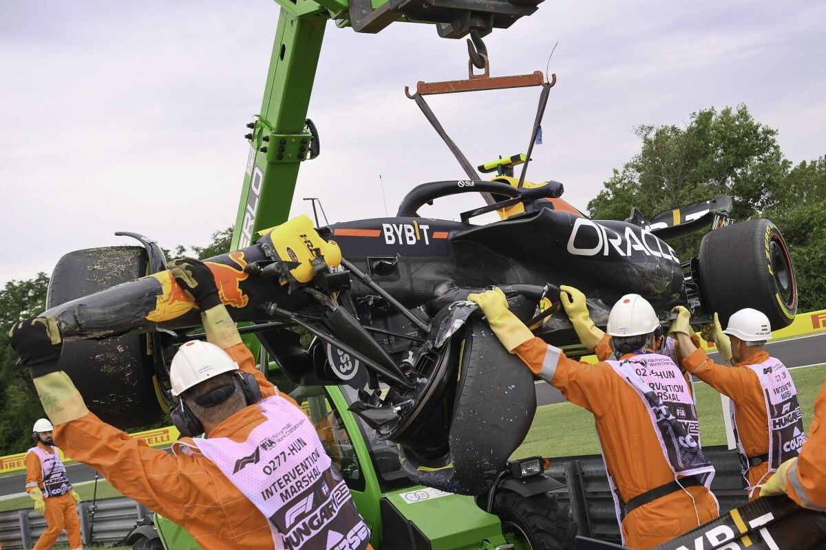 Red Bull Perez Hongarije F1 (ANP)