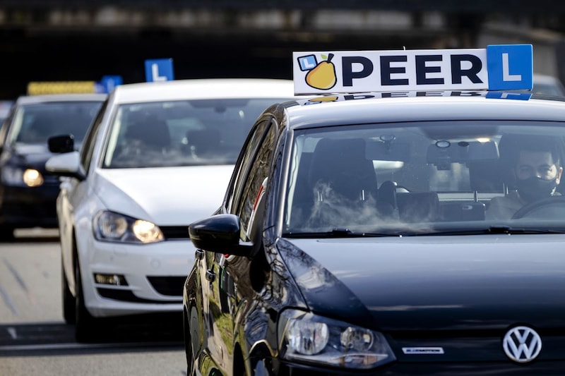 Rijles lesauto (ANP)