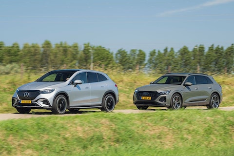 Audi Q8 e-tron vs. Mercedes-Benz EQE SUV - Vergelijkende Test