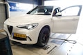Alfa Romeo Stelvio Quadrifoglio - Op de Rollenbank