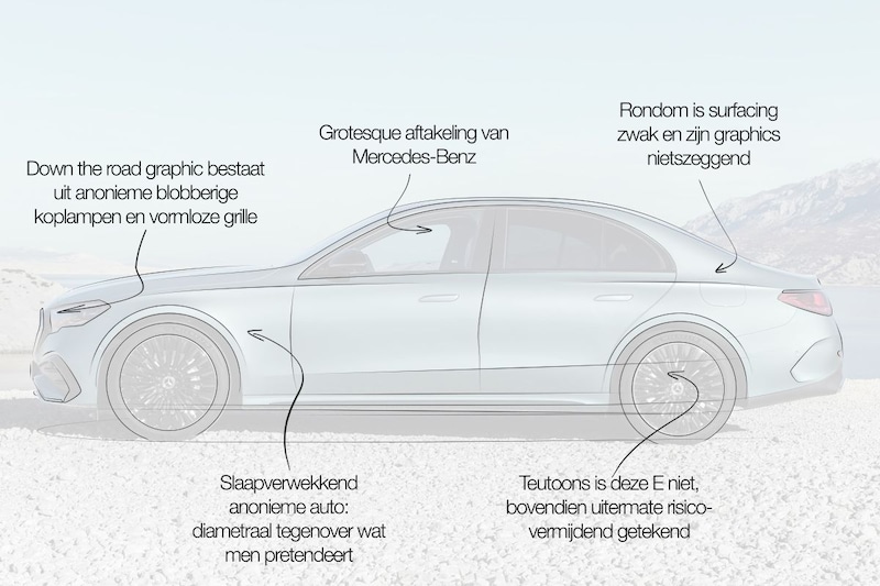 Mercedes E-klasse designreview Niels van Roij