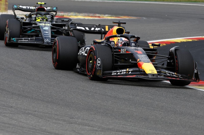 Max Verstappen Lewis Hamilton Red Bull Mercedes F1 (ANP)