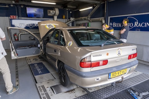 Barrelbrigade 2023 - Op de rollenbank - Renault Safrane RTE 2.0