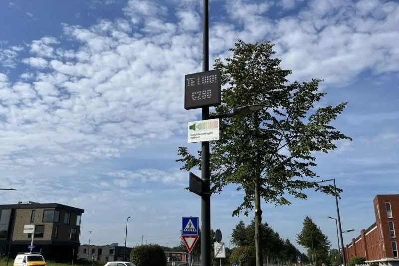 Geluid scherm Rotterdam (foto: Gemeente Rotterdam)
