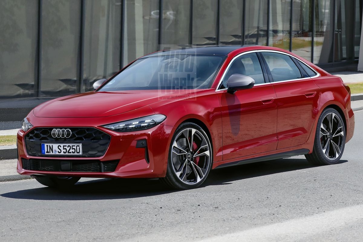 Audi A5 (Illustratie: Larson)