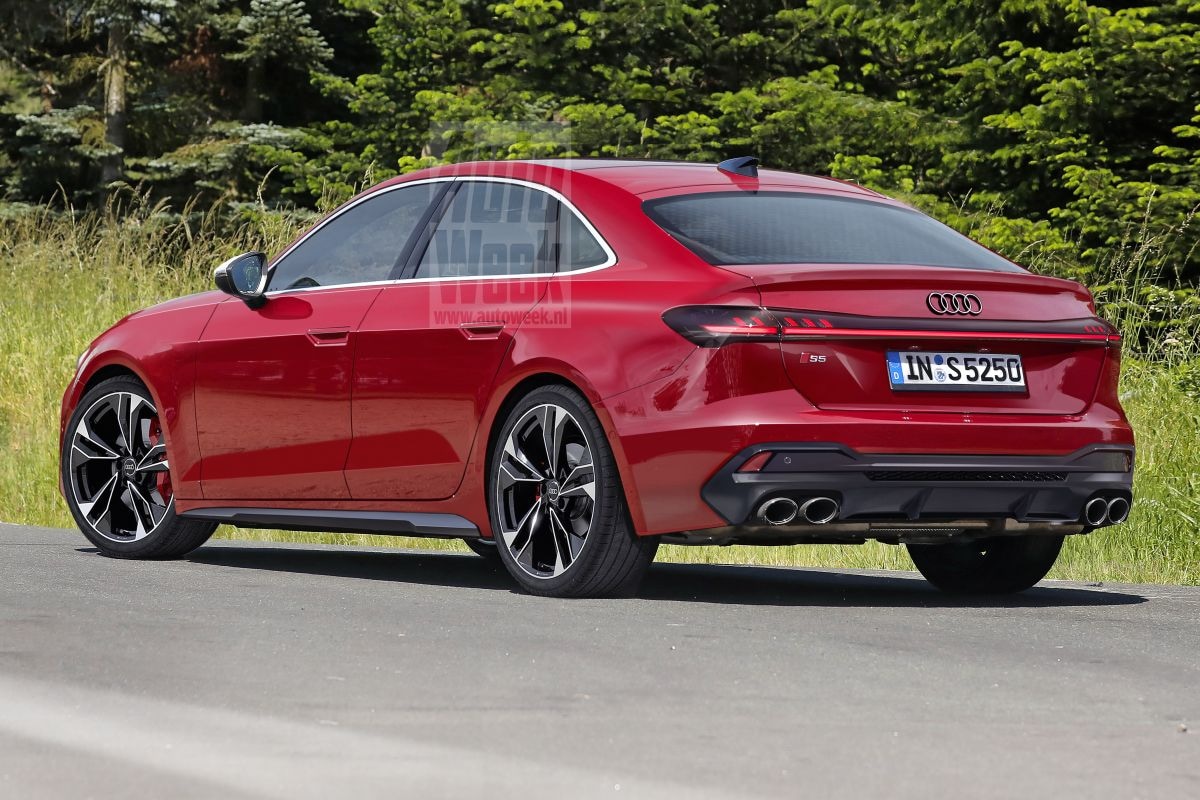 Audi A5 (Illustratie: Larson)