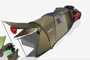 Dacia Jogger InNature slaappakket achterkleptent