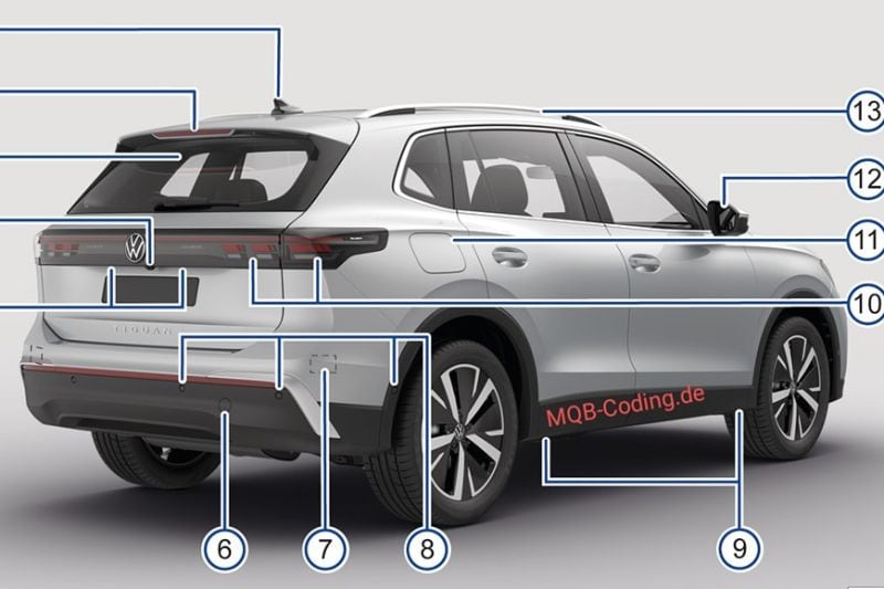 Volkswagen Tiguan gelekt