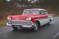 Chevrolet Bel Air (1958) - Klokje Rond Klassiek - 'Amerikaan, maar te groot voor McDrive'