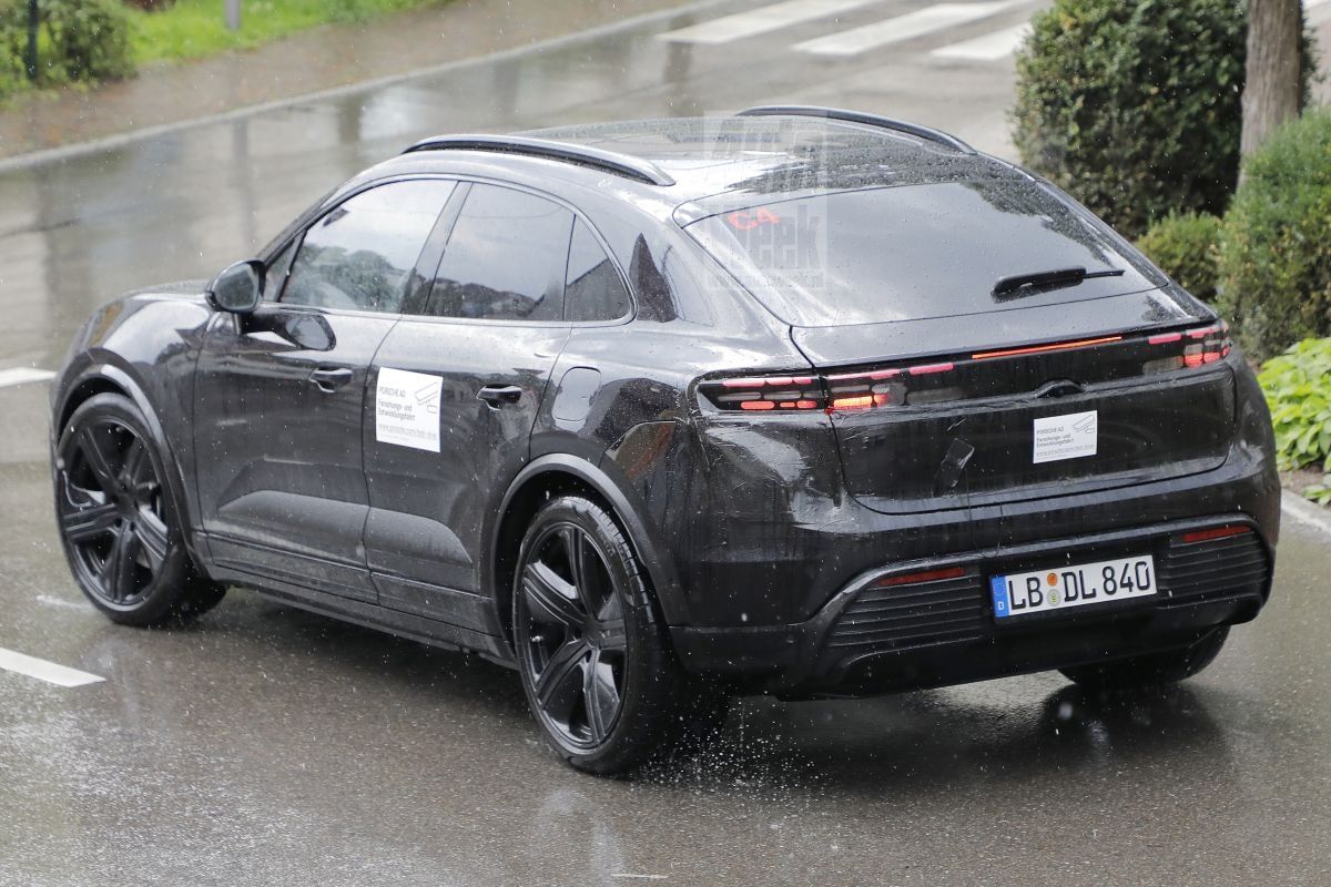 Porsche Macan EV Spyshots