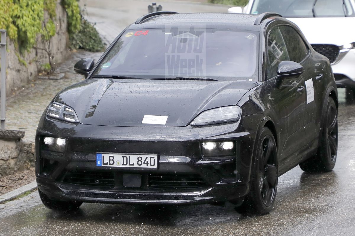 Porsche Macan EV Spyshots