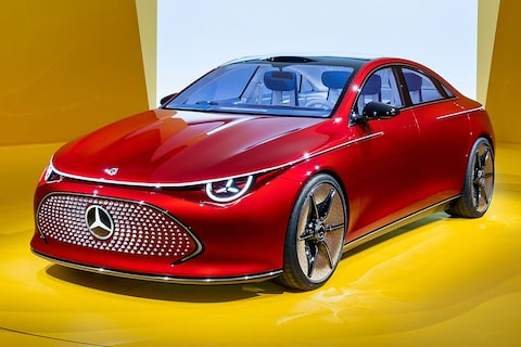 Mercedes Benz Concept CLA: aalgladde sedan met 750 kilometer bereik