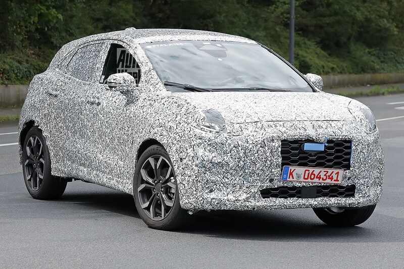Spyshots Ford Puma facelift