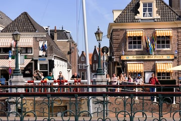 Parkeren in Muiden (ANP) - Zeesluis en Herengracht