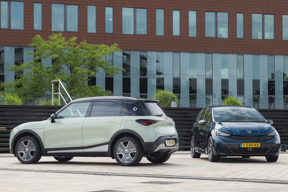 Dubbeltest Smart #1 Cupra Born elektrische auto 