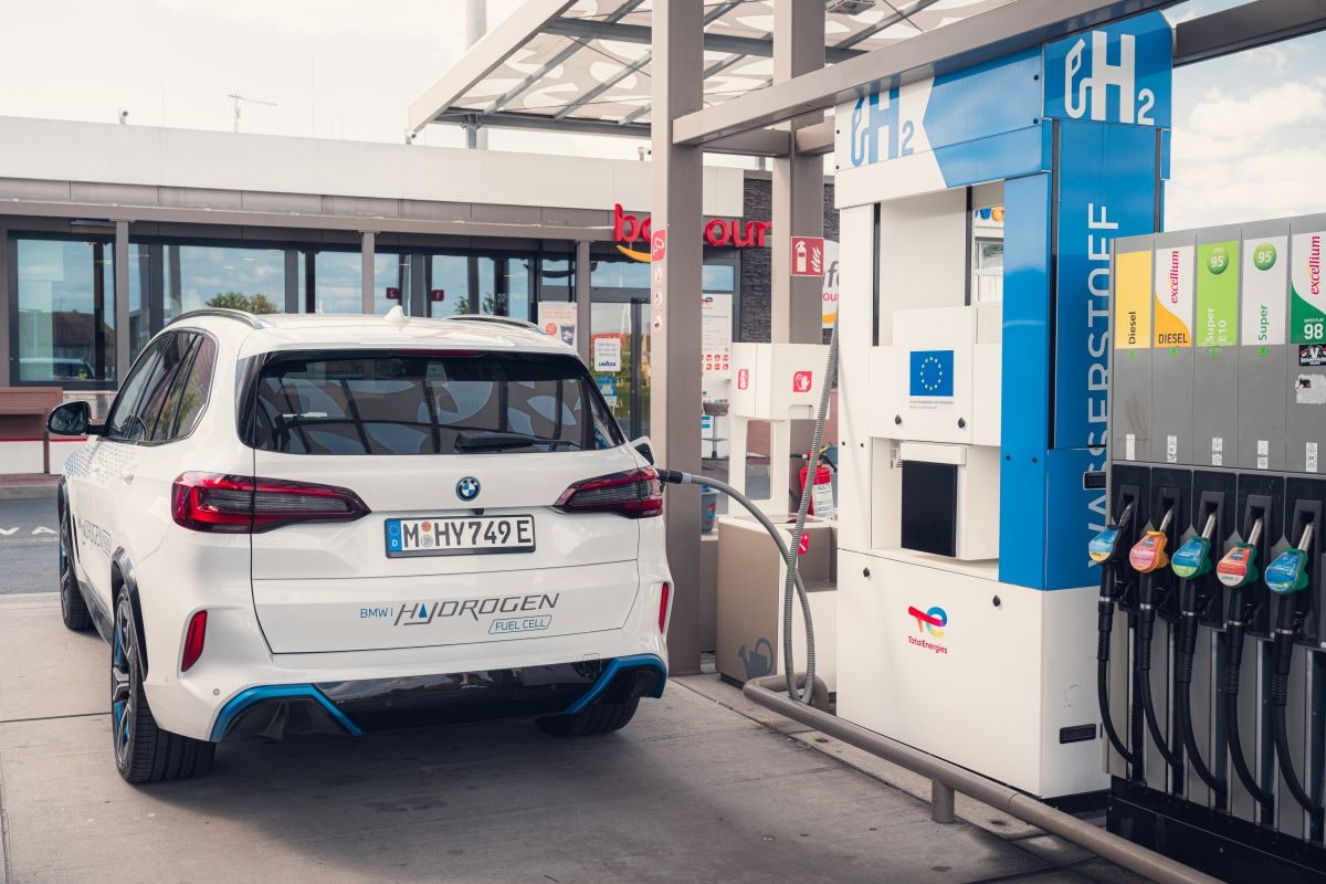Waterstof tanken waterstofstation