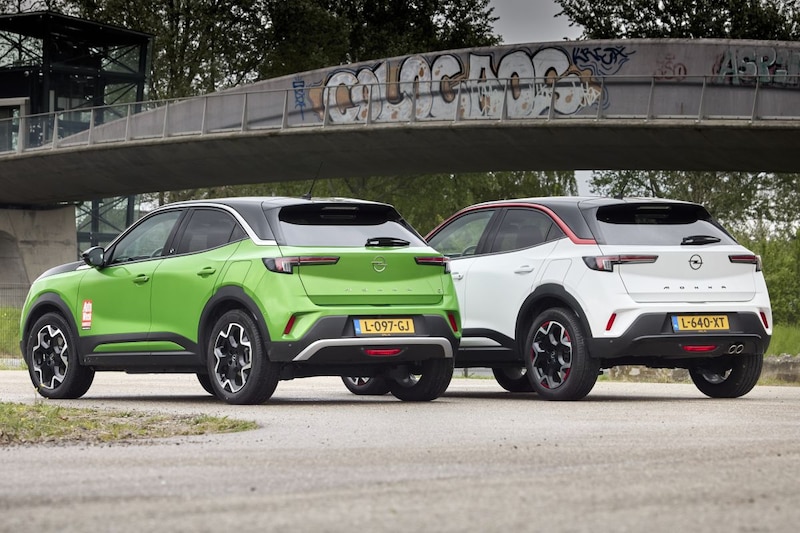 Opel Mokka benzine vs EV