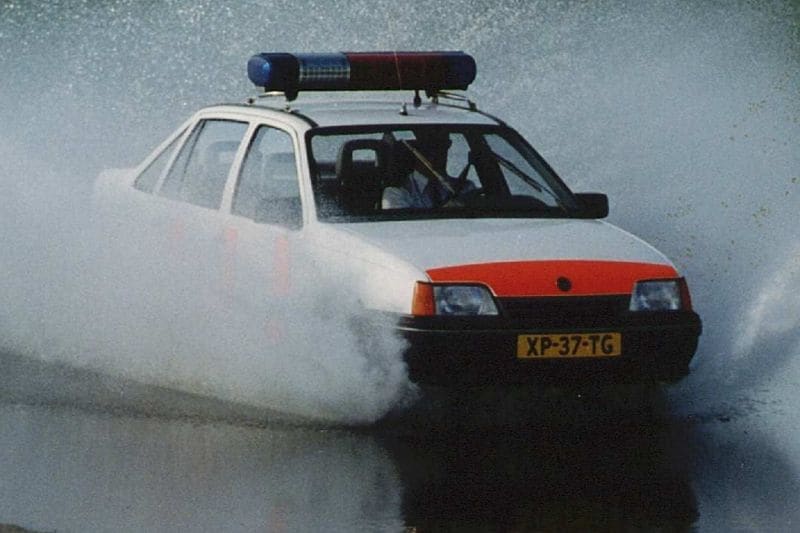Opel Kadett politieauto (1990, ANP)