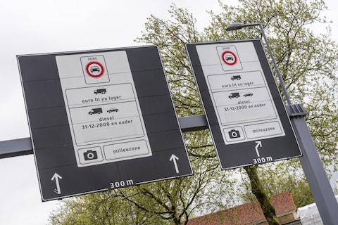 'Nieuwe kabinet werkt niet mee aan invoering milieuzones'