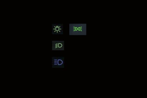 Controlelampjes autoverlichting voor