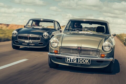 MGB volgens Frontline: elektrisch of met V8