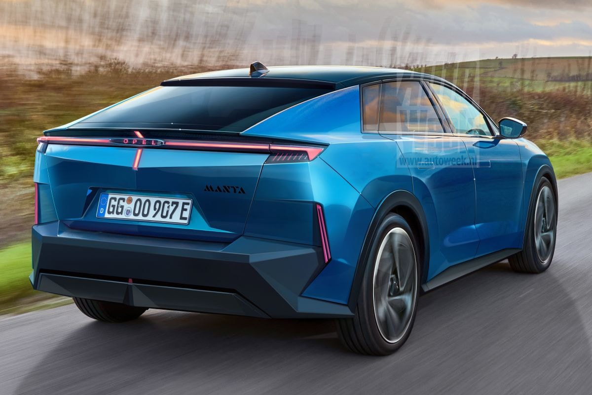 Opel Manta (Illustratie: Larson)