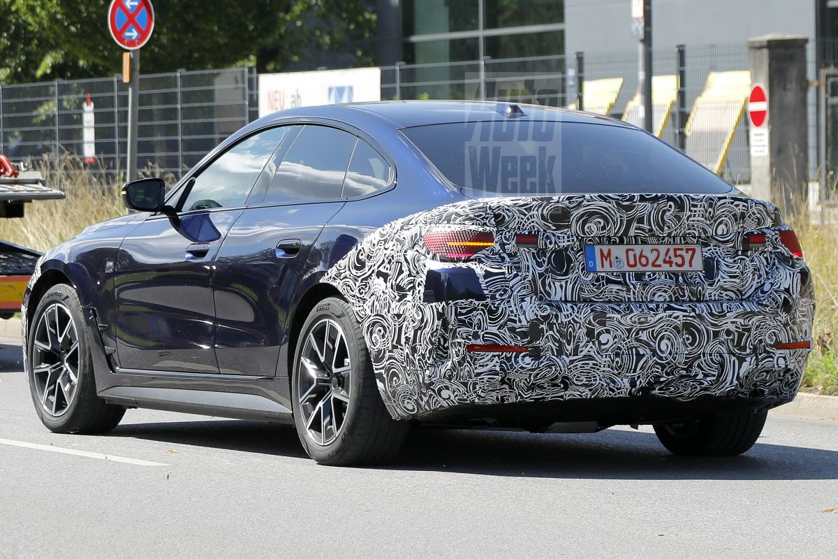 BMW i4 spyshots