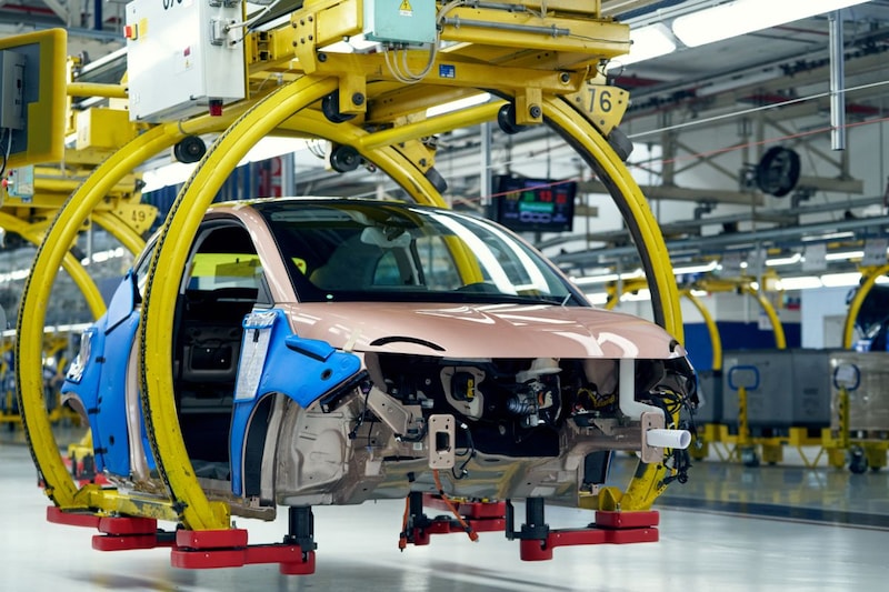 Fiat Mirafiori Fiat 500e productie