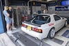 Mazda rx-7 op de rollenbank