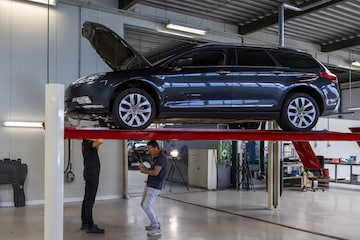 citroen c5 tourer - klokje rond 