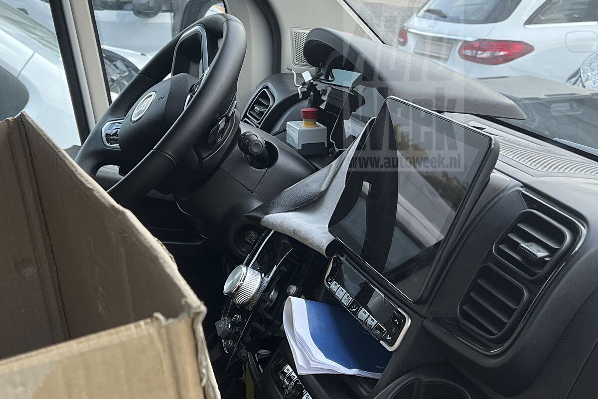 Fiat Ducato facelift spyshots