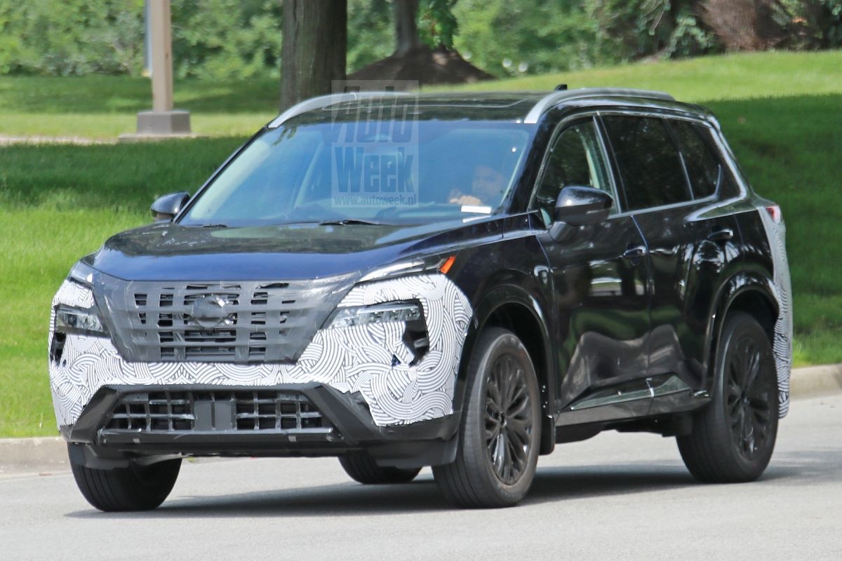 Nissan Rogue (X-Trail) spyshots
