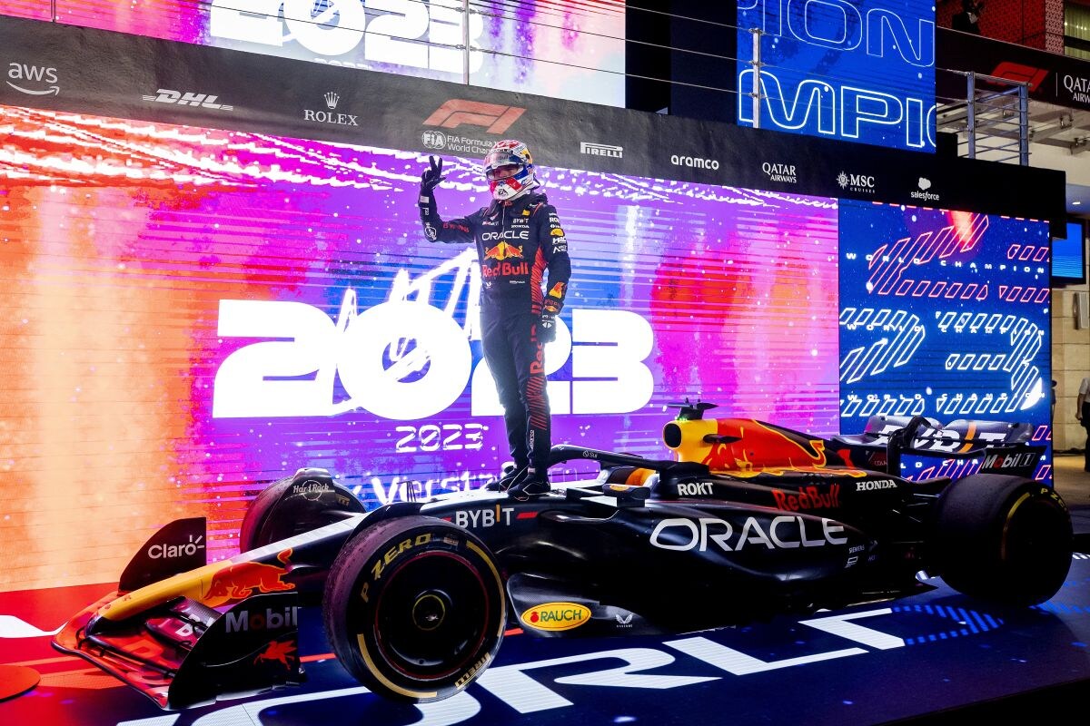 Max Verstappen kampioen (ANP)
